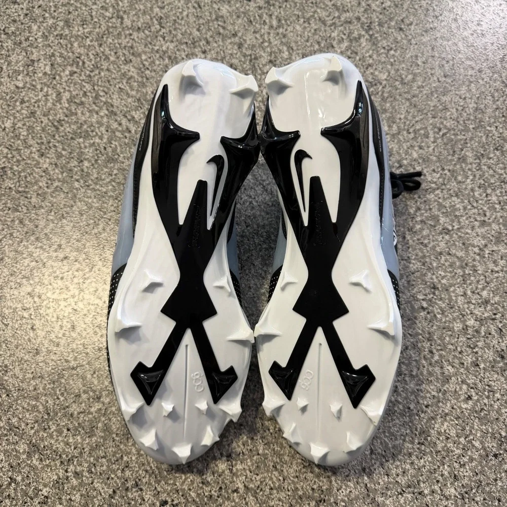 Nike Alpha Menace 4 Pro Football Cleats Mens 13.5 IB2507-002 Black